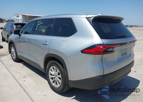 2024 Toyota Grand Highlander Xle из США, поврежденный, VIN 5TDAAAA55RS019168